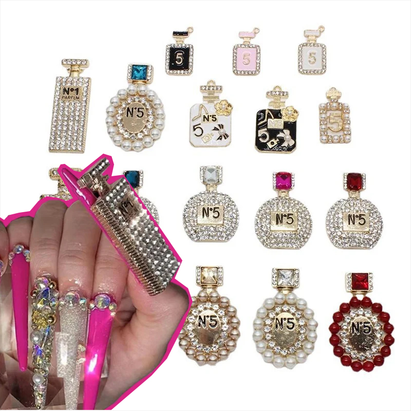 Nail Art Valentines Day - 2PC Large Light Luxury Little Fragrance