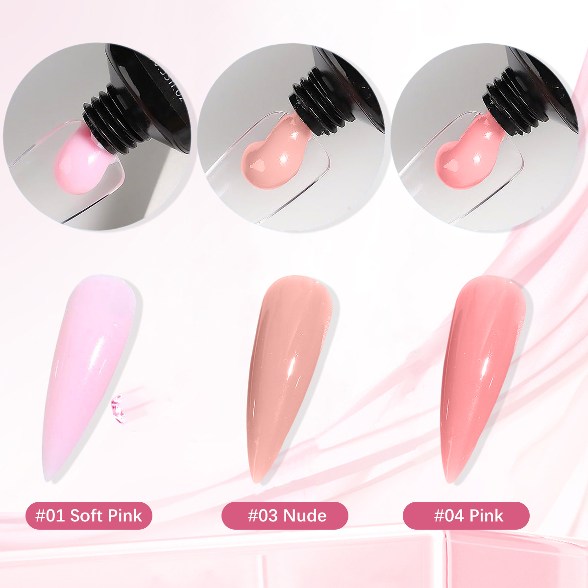 Duolingdai 4 Color Poly Nail E - Nail Art Ombre 评论和价格