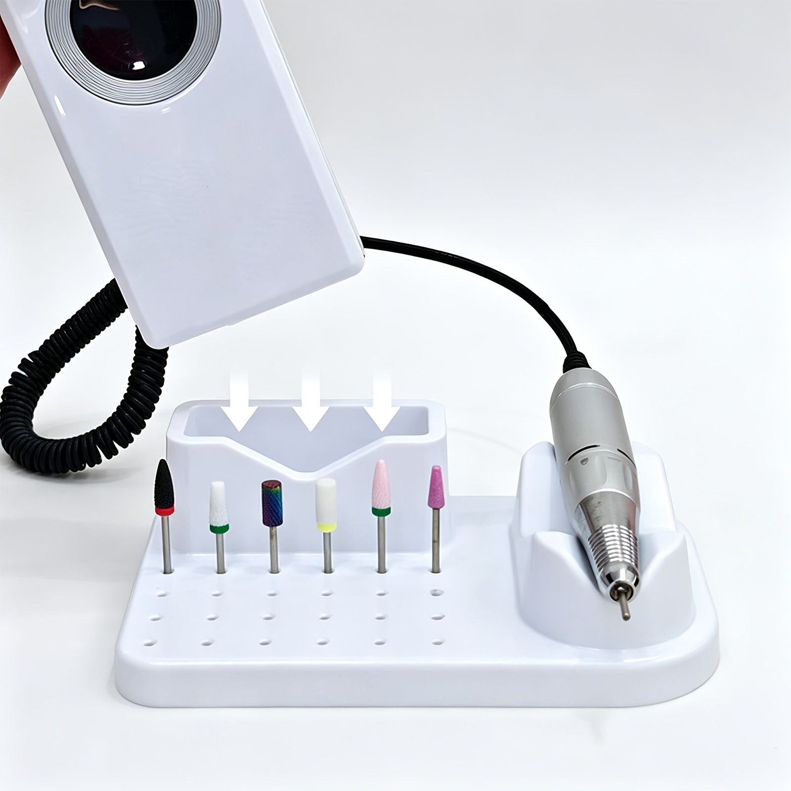 Nail Drill Bit Holder and Orga - Nail Drill Machine 评论和价格