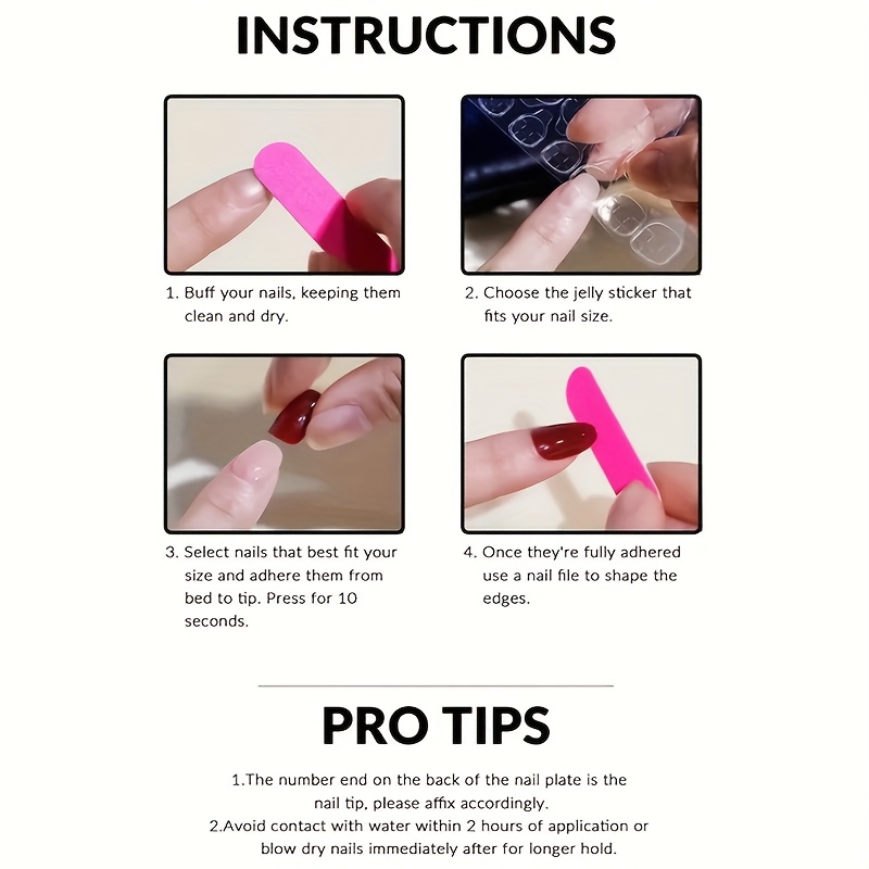 10Pcs Almond Press On Nails, M - Nail Art Press On 评论和价格