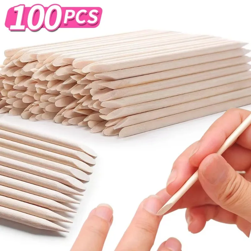 2026 50/100pcs Nail Art Pusher - Nail Art Orange 评论和价格