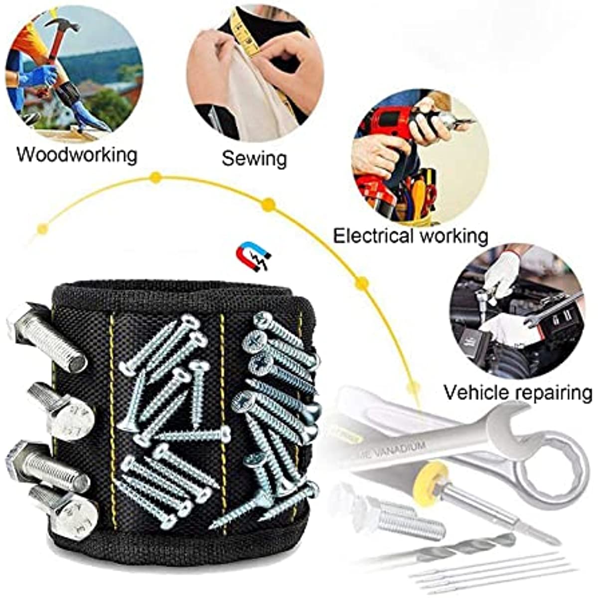 Strong Magnetic Wristband Port - Nail Drill Machine 评论和价格