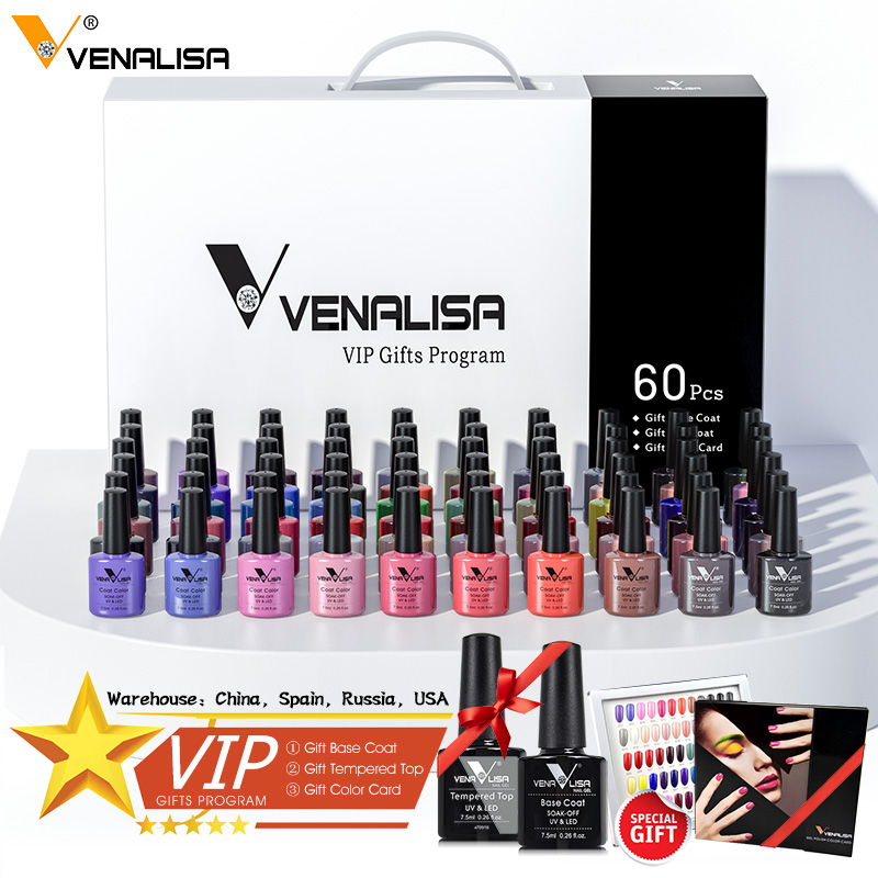 Venalisa 7.5ml Nail Gel Polish - Nail Art Pink 评论和价格